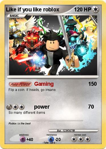 Pokemon Like if you like roblox