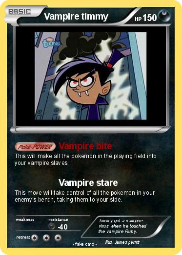 Pokemon Vampire timmy