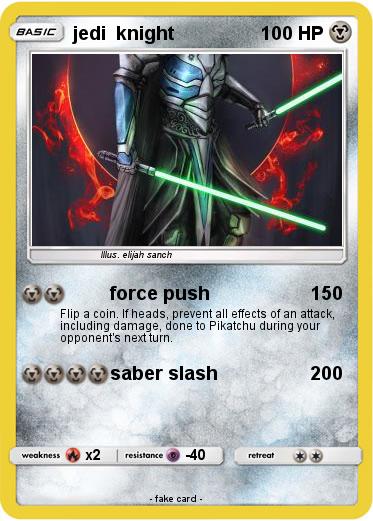 Pokemon jedi  knight