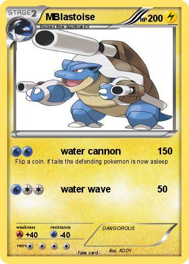 Pokemon MBlastoise