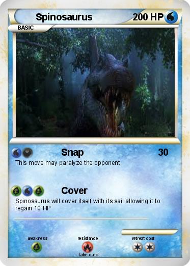 Pokemon Spinosaurus