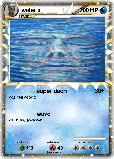 Pokemon water x