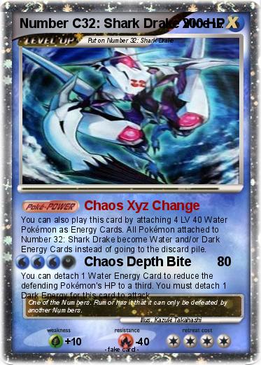 Pokemon Number C32: Shark Drake Vice