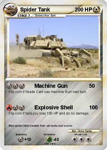 Pokemon Spider Tank
