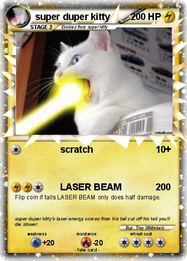Pokemon super duper kitty