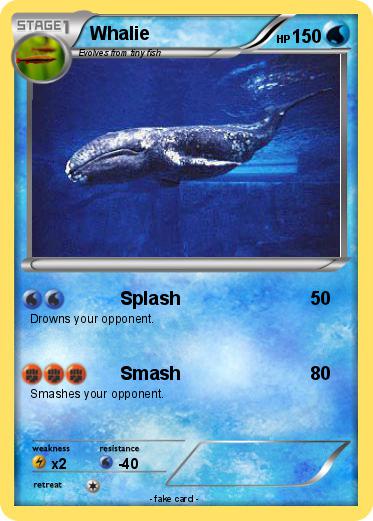 Pokemon Whalie