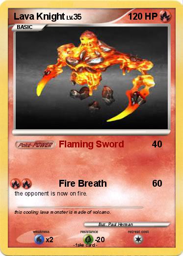 Pokemon Lava Knight