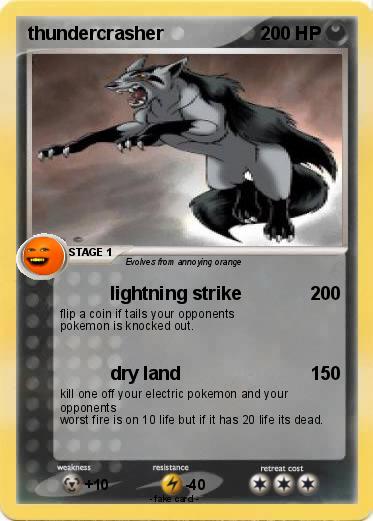 Pokemon thundercrasher