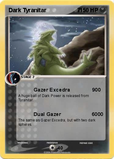 Pokemon Dark Tyranitar                    7