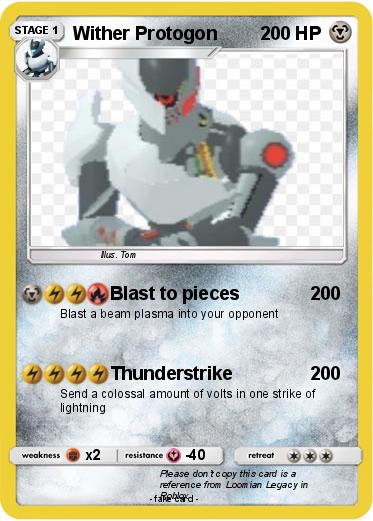 Pokemon Wither Protogon