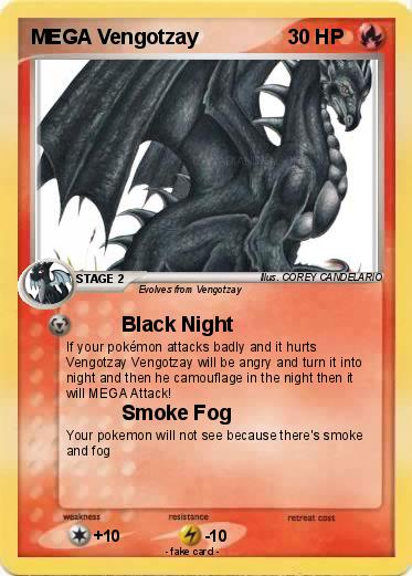 Pokemon MEGA Vengotzay
