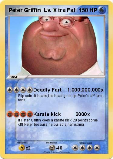 Pokemon Peter Griffin  Lv. X tra Fat