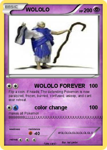 Pokemon WOLOLO