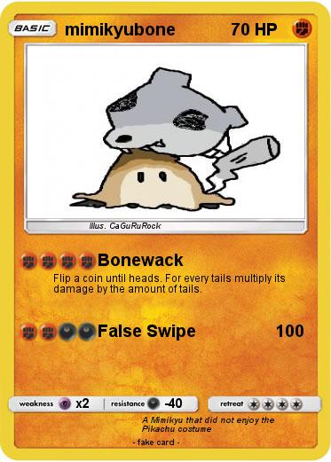 Pokemon mimikyubone