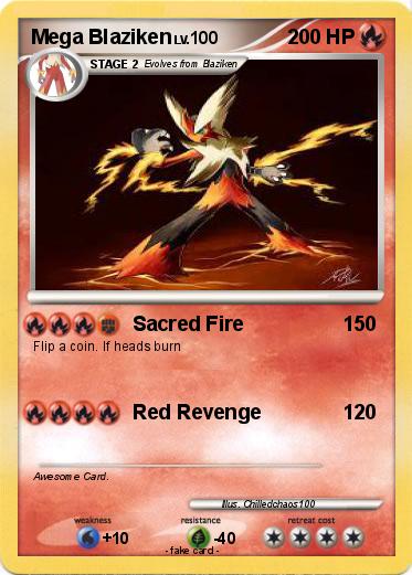 Pokemon Mega Blaziken