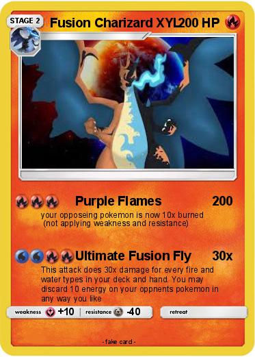Pokemon Fusion Charizard XYL