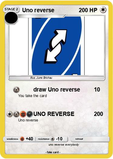 Pokemon Uno reverse