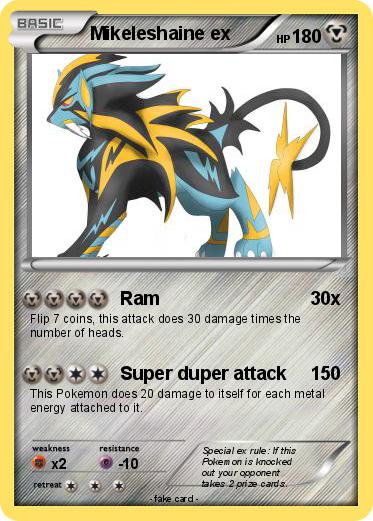 Pokemon Mikeleshaine ex