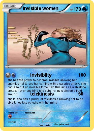 Pokemon invisible women