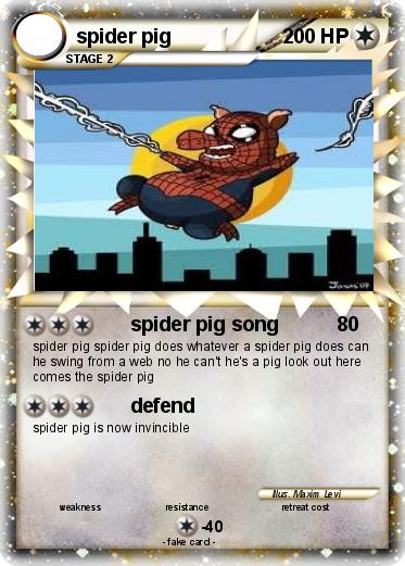 Pokemon spider pig