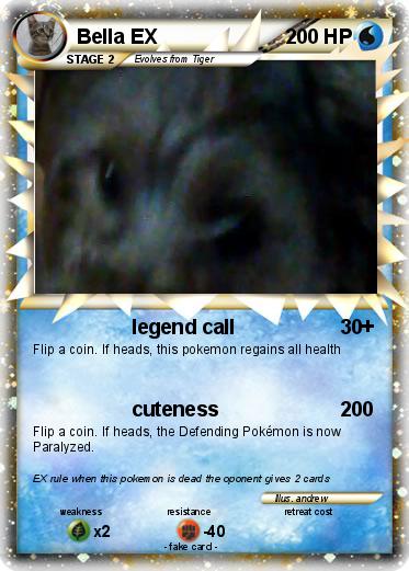 Pokemon Bella EX Pokemon Bella EX