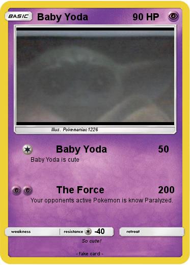 Pokemon Baby Yoda