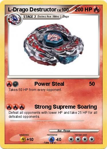Pokemon L-Drago Destructor