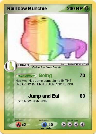 Pokemon Rainbow Bunchie