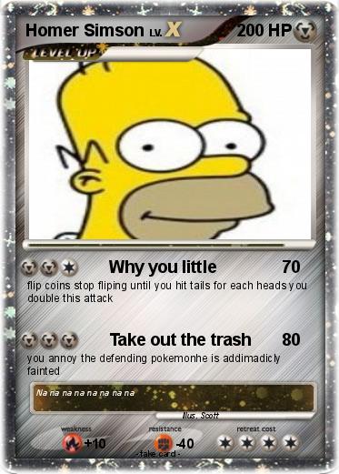 Pokemon Homer Simson