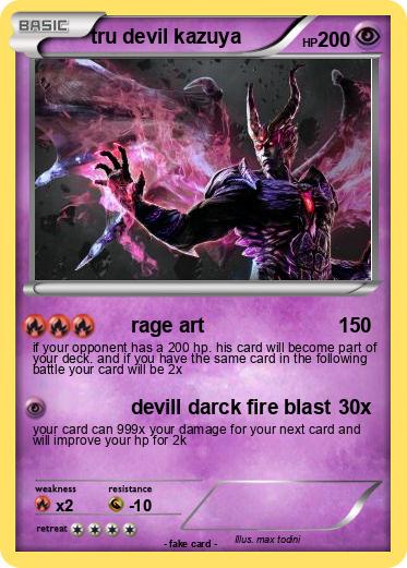 Pokemon tru devil kazuya