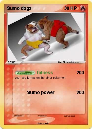 Pokemon Sumo dogz