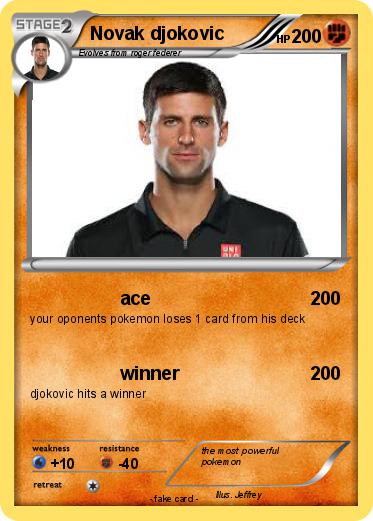 Pokemon Novak djokovic