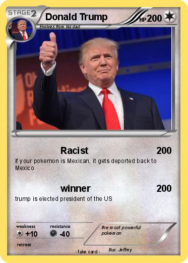 Pokemon Donald Trump
