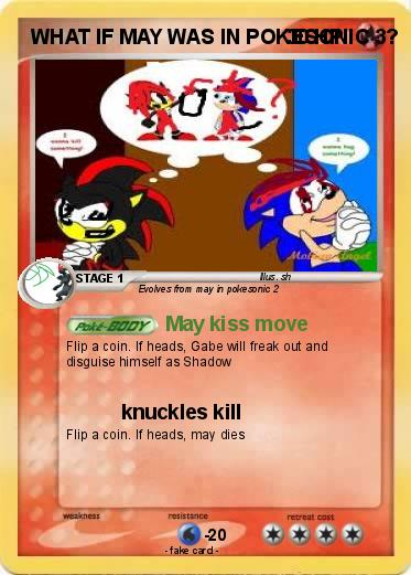 Pokemon WHAT IF MAY WAS IN POKESONIC 3?