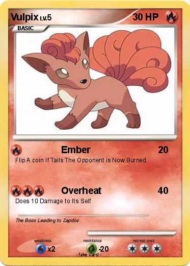 Pokemon Vulpix