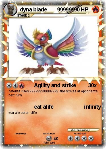 Pokemon dyna blade       999999