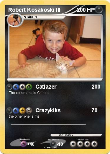 Pokemon Robert Kosakoski III