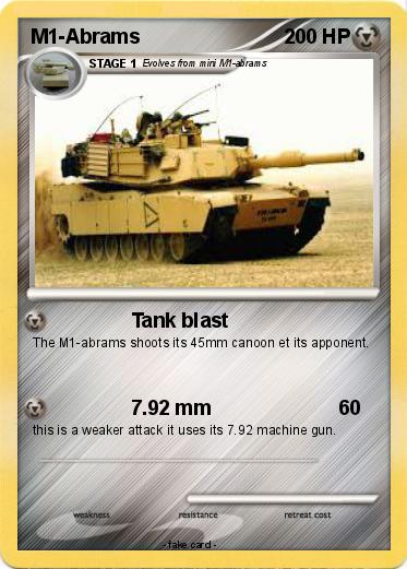 Pokemon M1-Abrams