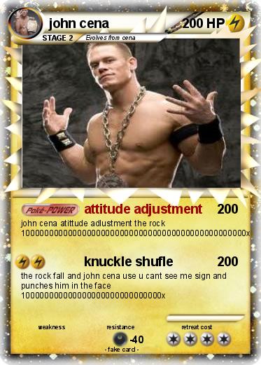 Pokemon john cena