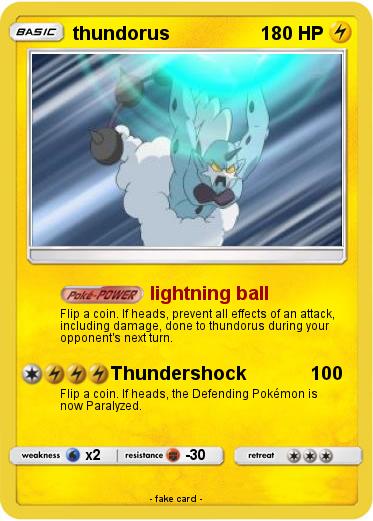 Pokemon thundorus