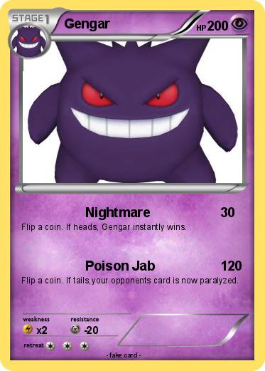 Pokemon Gengar
