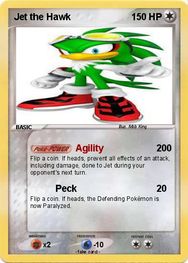 Pokemon Jet the Hawk