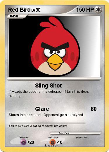 Pokemon Red Bird