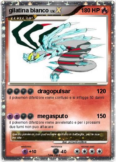 Pokemon gilatina bianco