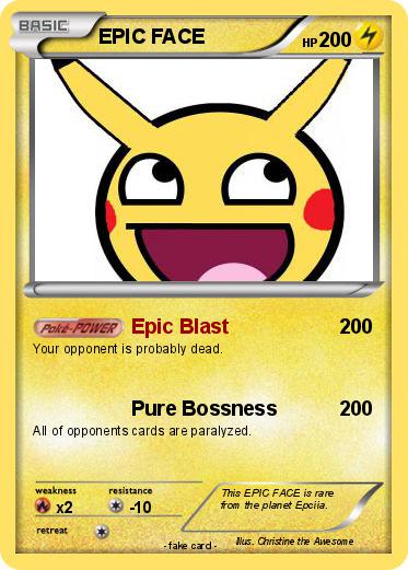 Pokemon EPIC FACE