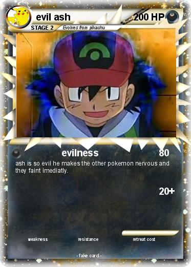 Pokemon evil ash