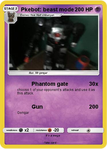 Pokemon Pkebot: beast mode