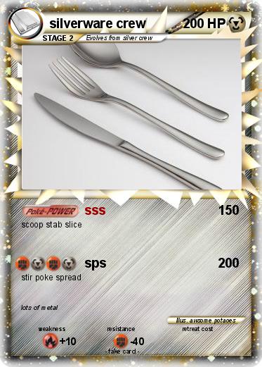 Pokemon silverware crew