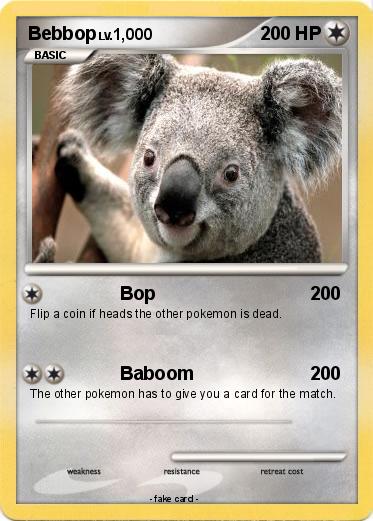 Pokemon Bebbop