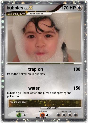 Pokemon bubbles